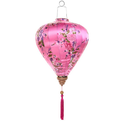 Вьетнамский фонарик 12" Чеснок розовый 787