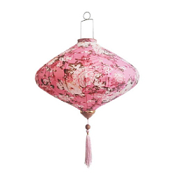 Вьетнамский фонарик 16" Лук розовый 743