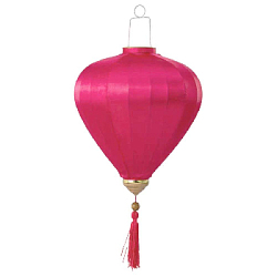 Вьетнамский фонарик 12" Чеснок малиновый 770